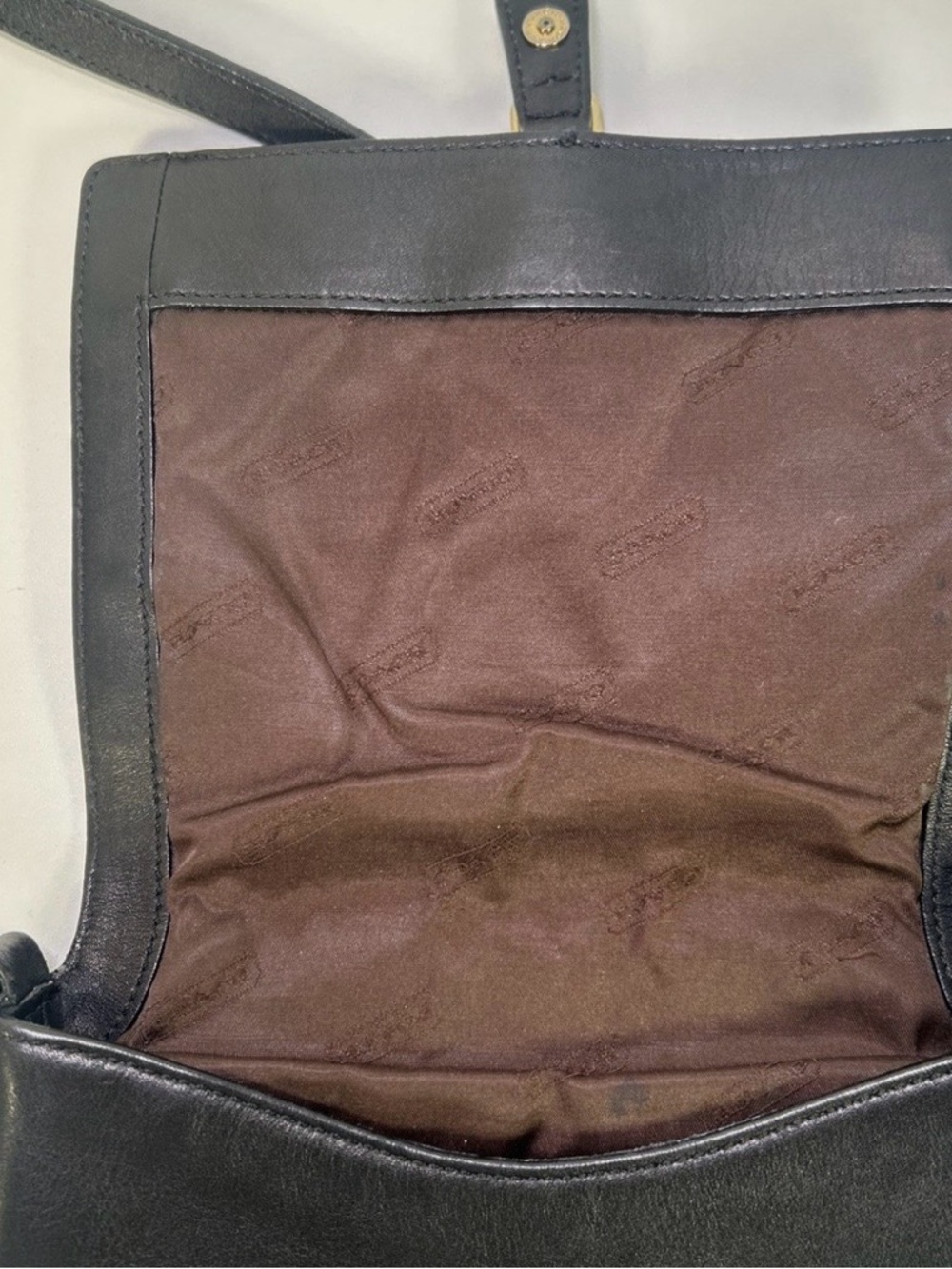 Coach vintage black leather legacy slim crossbody bag - Picture 12 of 12
